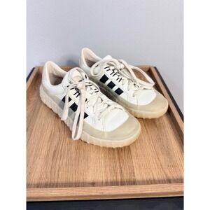 Adidas Y-3 GR.1P White Black Sneakers | Men's 6.5 Pre-Owned Yohji Yamamoto